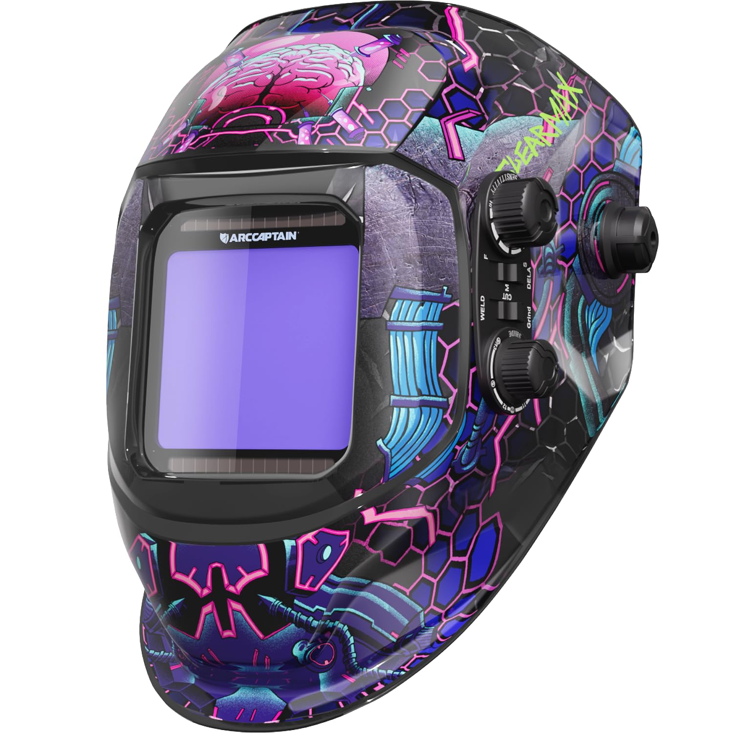 Casque de soudure Automatique MIG, TIG, ARC . ARCCAPTAIN