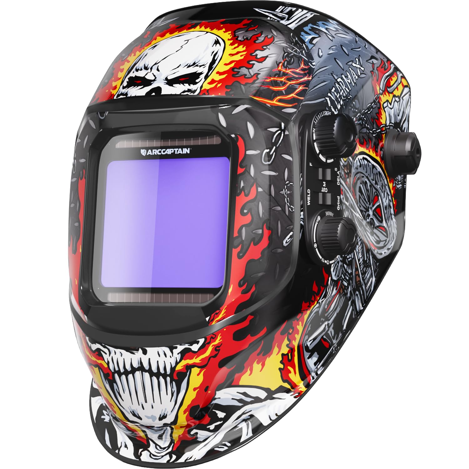 Casque de soudure Automatique MIG, TIG, ARC . ARCCAPTAIN