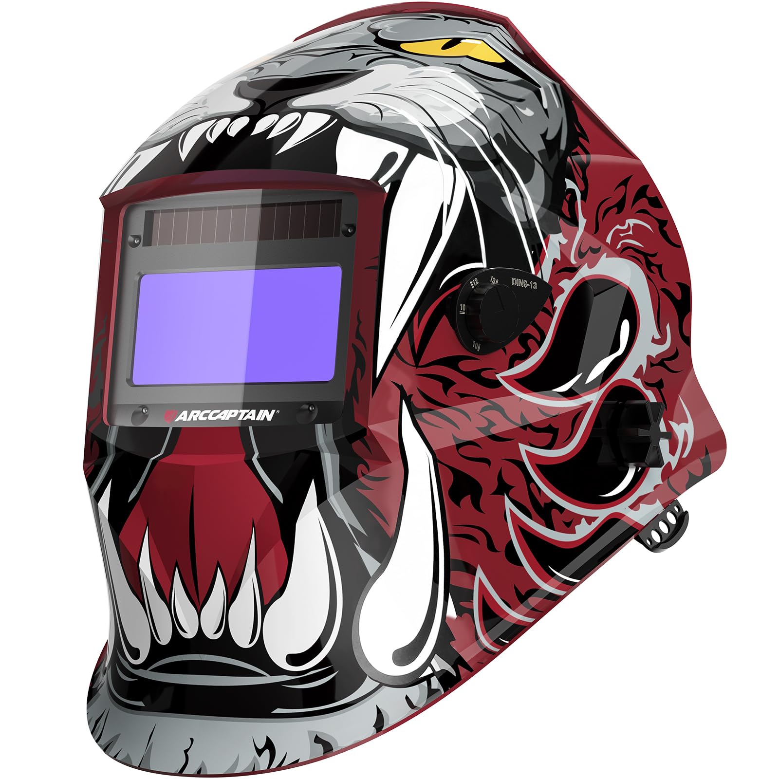 Casque de soudure ARCCAPTAIN , Assombrissement Automatique