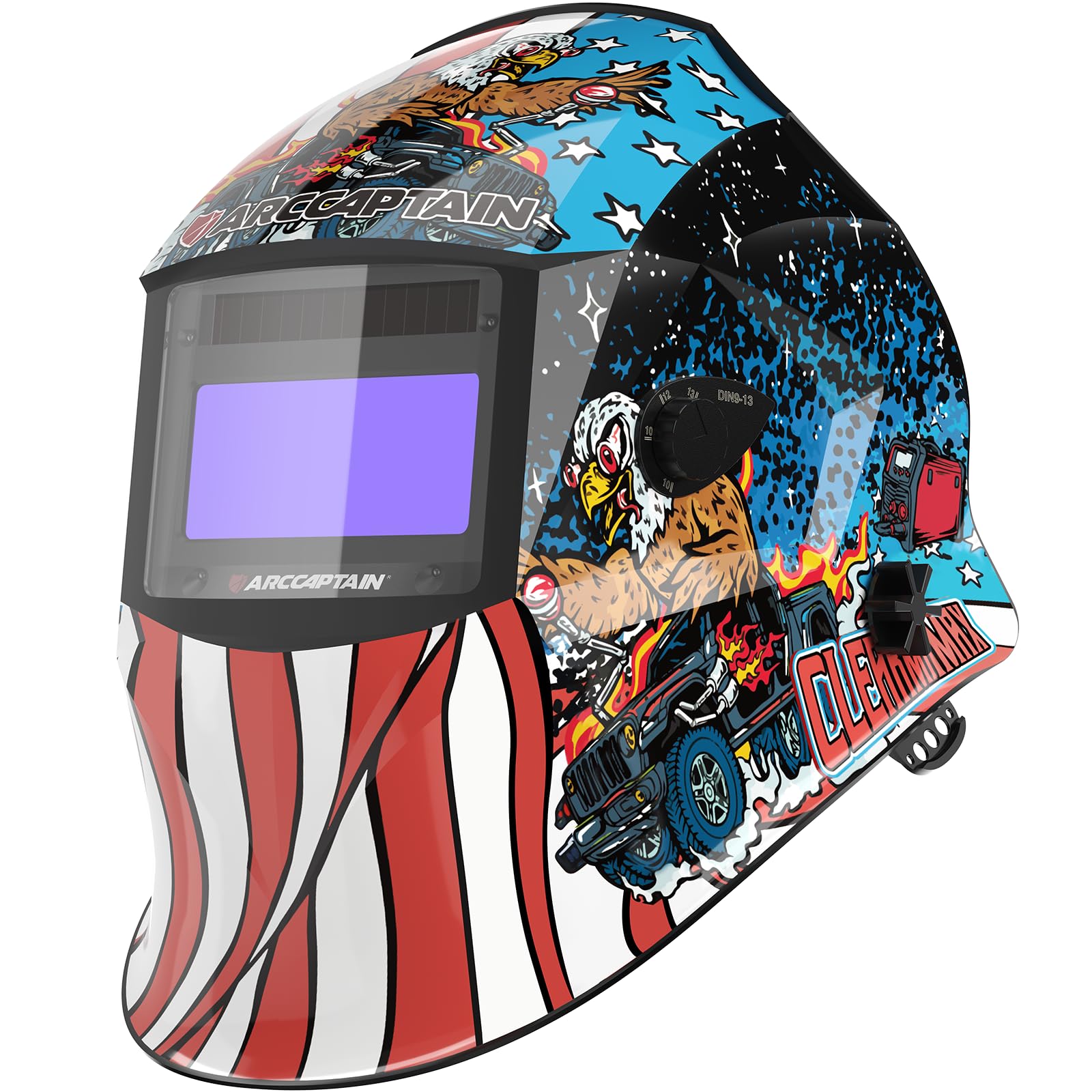 Casque de soudure ARCCAPTAIN , Assombrissement Automatique