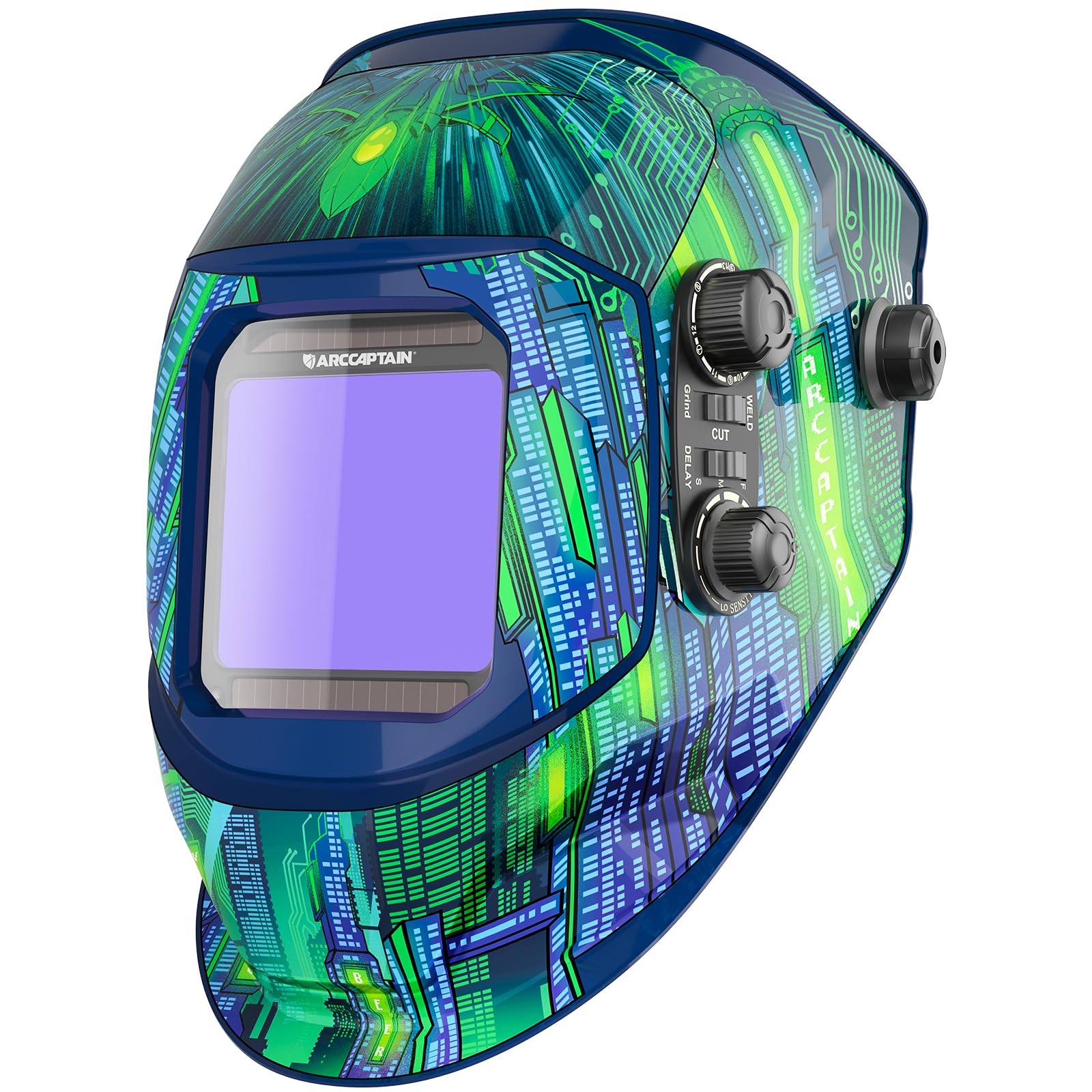 Casque de soudure Automatique MIG, TIG, ARC . ARCCAPTAIN