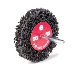 Roues sur Tige CLEAN & STRIP gamme INDUSTRIE+ - Corner Welding I Votre allié pour des soudures d'excellence