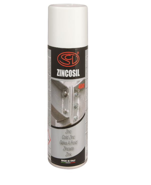 ZINCOSIL 400 - ZINC SPRAY - LOT de 12 - Corner Welding I Votre allié pour des soudures d'excellence