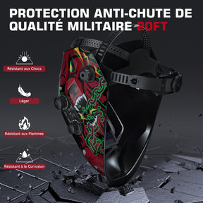 Casque de soudure Automatique MIG, TIG, ARC . ARCCAPTAIN