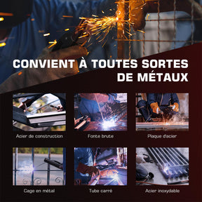 Poste a Souder Arc/Lift TIG 200 A avec Grand écran LED, ARCCAPTAIN