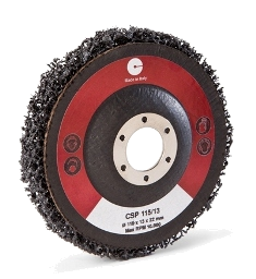 Disque Support Fibre CLEAN & STRIP gamme INDUSTRIE+ - Corner Welding I Votre allié pour des soudures d'excellence