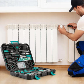 Caisse Outils Complète 198 Pièces Portable