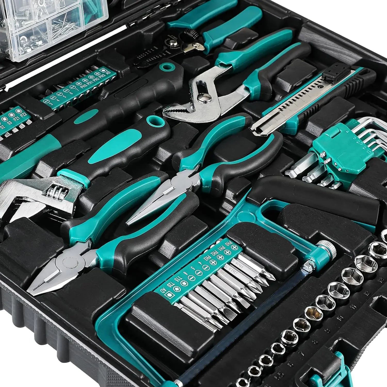 Caisse Outils Complète 198 Pièces Portable