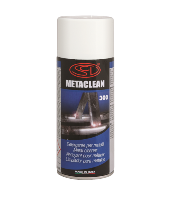 METACLEAN 300 - Nettoyant METAL Evaporation Rapide  - 520 ml  LOT DE 12 - Corner Welding I Votre allié pour des soudures d'excellence